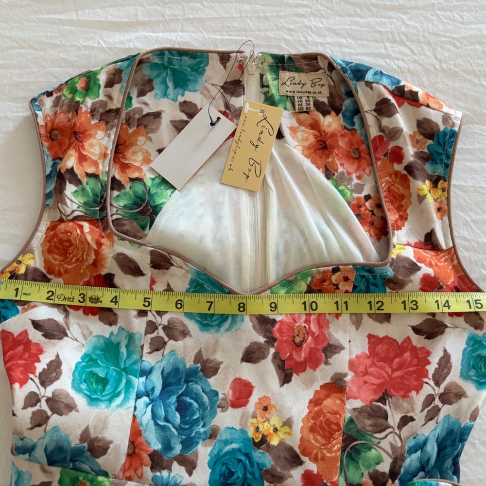 New With Tags! Lindy Bop Grace Dress XS - Picture 4 of 11